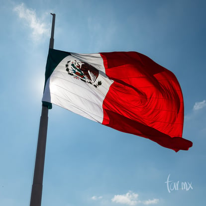 Bandera de México, Plaza Mayor de Torreón | Bandera de México, Plaza Mayor de Torreón