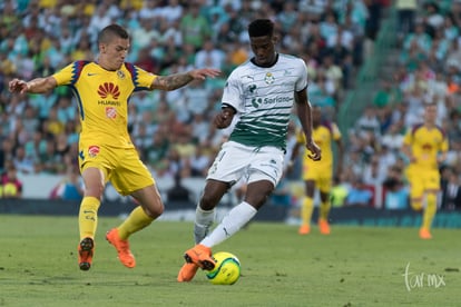 Djaniny | Clausura semifinal 2018, Santos vs América, ida