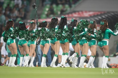 Guerreritas, animadoras | Santos Laguna vs Rayados de Monterrey cuartos de final apertura 2018, vuelta