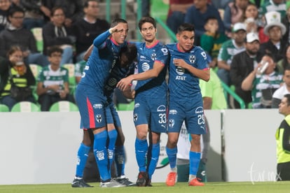 Festejo gol Funes Mori | Santos Laguna vs Rayados de Monterrey cuartos de final apertura 2018, vuelta