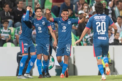 Festejo gol Funes Mori | Santos Laguna vs Rayados de Monterrey cuartos de final apertura 2018, vuelta