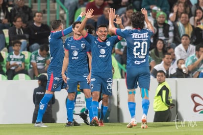 Festejo gol Funes Mori | Santos Laguna vs Rayados de Monterrey cuartos de final apertura 2018, vuelta