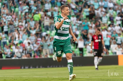 Furch festejo Gol | Santos vs Atlas jornada 12 apertura 2018