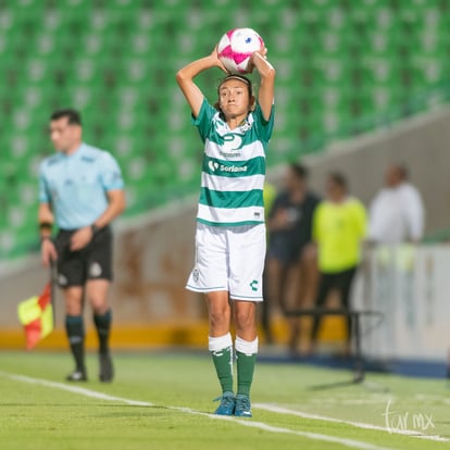 Nancy Quiñones 11 | Santos vs Atlas jornada 16 apertura 2018 femenil