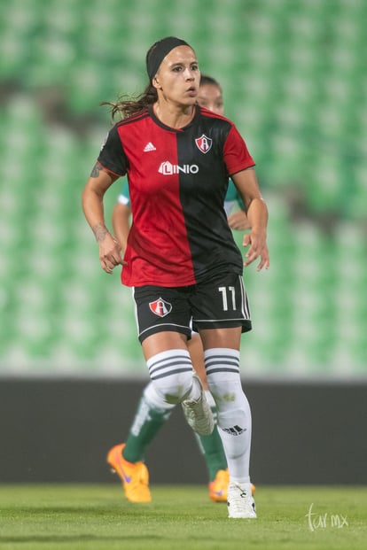 Claudia Ibarra 11 | Santos vs Atlas jornada 16 apertura 2018 femenil