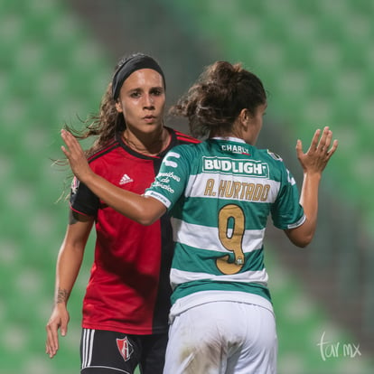 Claudia Ibarra 11, Andrea Hurtado 9 | Santos vs Atlas jornada 16 apertura 2018 femenil