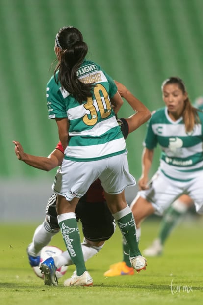 Yeni Fernanda Rodríguez Pérez 30 | Santos vs Atlas jornada 16 apertura 2018 femenil