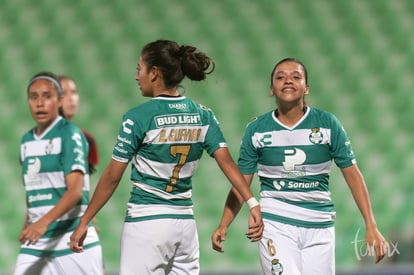 Brenda Guevara 7, Brenda López 6 | Santos vs Atlas jornada 16 apertura 2018 femenil