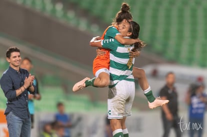 Festejo gol Melissa Sosa | Santos vs Atlas jornada 16 apertura 2018 femenil