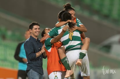 Festejo gol Melissa Sosa | Santos vs Atlas jornada 16 apertura 2018 femenil