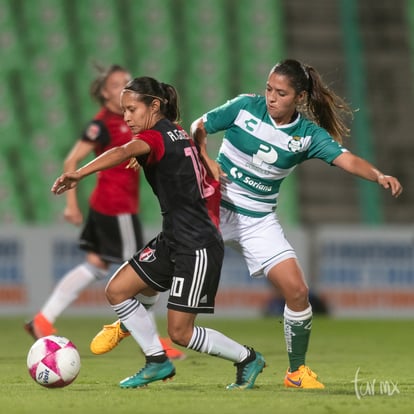 Ana Rodríguez 10, Brenda López 6 | Santos vs Atlas jornada 16 apertura 2018 femenil