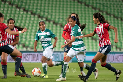 Yahaira Flores | Santos vs Chivas jornada 12 apertura 2018 femenil