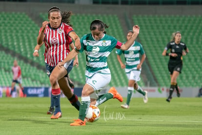 Grecia Ruiz | Santos vs Chivas jornada 12 apertura 2018 femenil