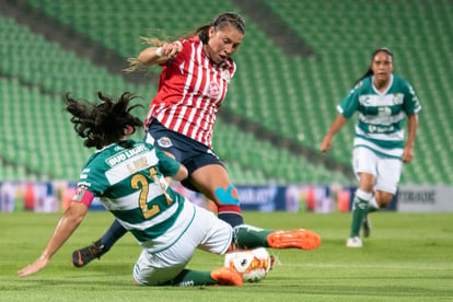 Grecia Ruiz | Santos vs Chivas jornada 12 apertura 2018 femenil