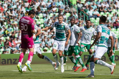 Rodolfo Cota Robles, parada de balón | Santos vs Leon jornada 9 apertura 2018