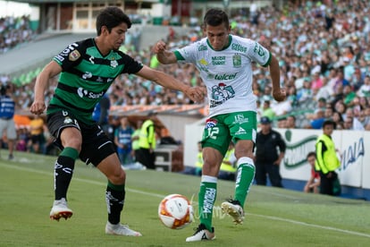 Carlos Orrantia, José Rodríguez (León) | Santos vs Leon jornada 9 apertura 2018