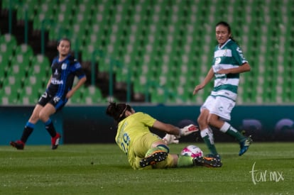 Wendy Toledo | Santos vs Querétaro jornada 14 apertura 2018 femenil