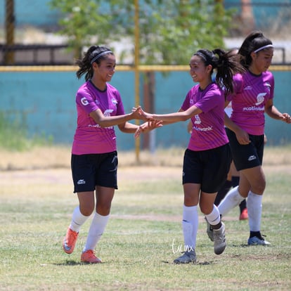 festejo de gol | Aztecas FC vs Esffem Zacatecas femenil sub 17