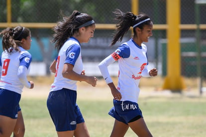 festejo de gol | Aztecas FC vs Esffem Zacatecas femenil sub 17