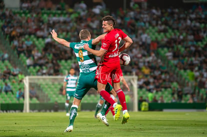 Julio Furch 9, Aaron Long 33 | Santos Laguna vs New York Red Bulls Concachampions