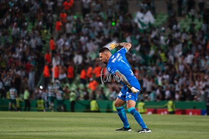 gol de Santos, festejo | Santos Laguna vs New York Red Bulls Concachampions