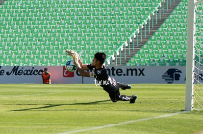 Polo Holguín, detiene penal | Santos vs Monterrey sub 20, semifinal