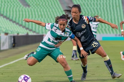 Guerreras vs Águilas, Wendy Morales, Cinthya Peraza | Santos vs America jornada 15 apertura 2019 Liga MX femenil