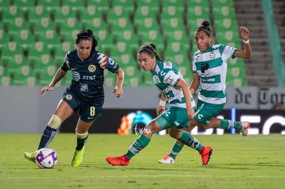 Guerreras vs Águilas, Esmeralda Verdugo, Daniela Delgado | Santos vs America jornada 15 apertura 2019 Liga MX femenil