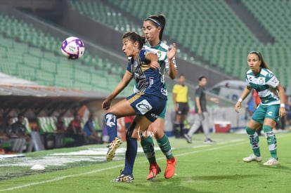 Daniela Delgado, Linda Valdéz | Santos vs Atlético San Luis jornada 16 apertura 2019 Liga MX femenil