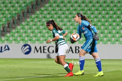 Cinthya Peraza, Ana Paz | Santos vs Atlas C2019 Liga MX Femenil