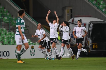 Valeria Razo, festejo de gol | Santos vs Atlas C2019 Liga MX Femenil