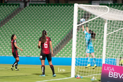 Ana Paz, Zellyka Arce | Santos vs Atlas jornada 8 apertura 2019 Liga MX femenil