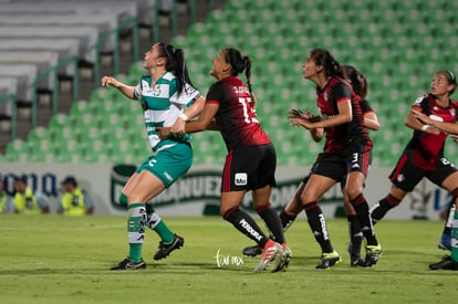 Julissa Dávila, Ana Gutiérrez | Santos vs Atlas jornada 8 apertura 2019 Liga MX femenil