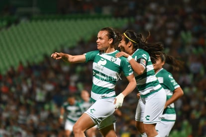 Festejo de gol, Isela Ojeda | Santos vs Chivas J12 C2019 Liga MX Femenil