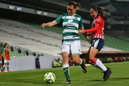 Isela Ojeda 19, Anette Vázquez 19 | Santos vs Chivas J12 C2019 Liga MX Femenil
