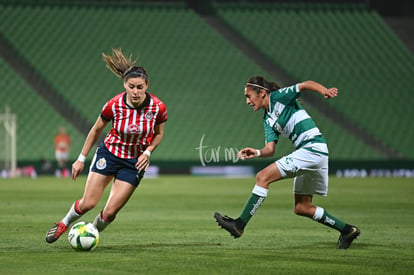 Norma Duarte 11, Nancy Quiñones 11 | Santos vs Chivas J12 C2019 Liga MX Femenil