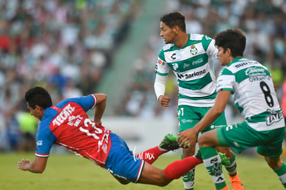 Carlos Orrantia, Walter Sandoval | Santos vs Chivas jornada 1 apertura 2019 Liga MX