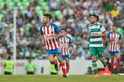 Diego Valdés, Oribe Peralta | Santos vs Chivas jornada 1 apertura 2019 Liga MX