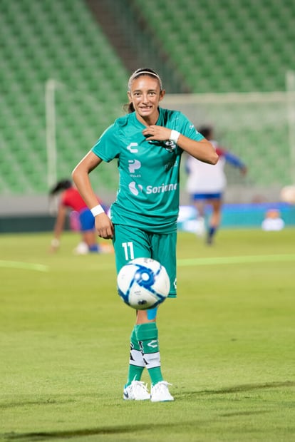 Nancy Quiñones | Santos vs Cruz Azul jornada 10 apertura 2019 Liga MX femenil