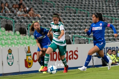 Rubí Ruvalcaba, Daniela Delgado | Santos vs Cruz Azul jornada 10 apertura 2019 Liga MX femenil