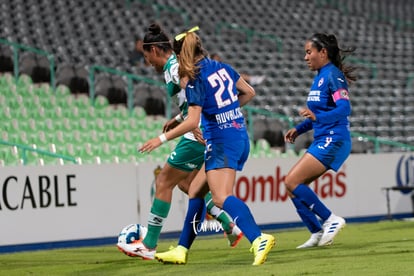 Rubí Ruvalcaba, Estela Gómez | Santos vs Cruz Azul jornada 10 apertura 2019 Liga MX femenil