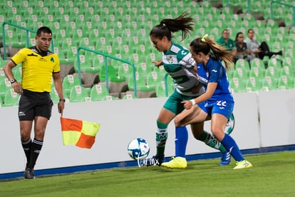 Rubí Ruvalcaba, Alexxandra Ramírez | Santos vs Cruz Azul jornada 10 apertura 2019 Liga MX femenil