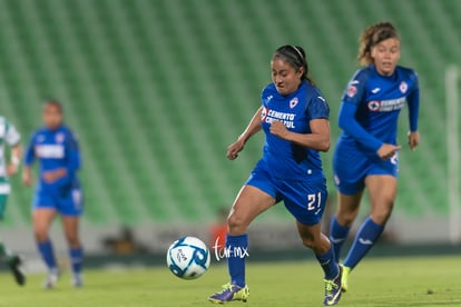 Abigail De Jesús | Santos vs Cruz Azul jornada 10 apertura 2019 Liga MX femenil