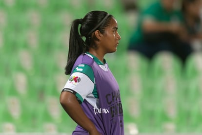 Yahaira Flores | Santos vs Cruz Azul jornada 10 apertura 2019 Liga MX femenil