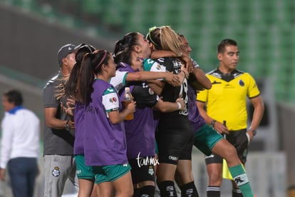 Celebración de gol de Yahaira Flores 8 | Santos vs Cruz Azul jornada 10 apertura 2019 Liga MX femenil