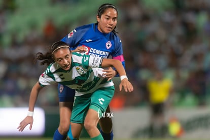 Nancy Quiñones | Santos vs Cruz Azul jornada 10 apertura 2019 Liga MX femenil