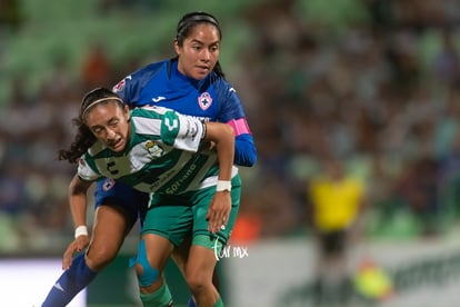 Nancy Quiñones | Santos vs Cruz Azul jornada 10 apertura 2019 Liga MX femenil