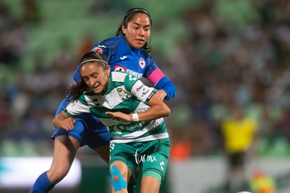 Nancy Quiñones | Santos vs Cruz Azul jornada 10 apertura 2019 Liga MX femenil