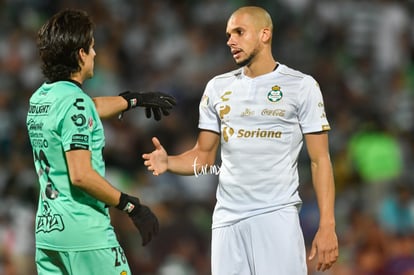 Matheus Doria, Carlos Acevedo | Santos vs Cruz Azul jornada 18 apertura 2019 Liga MX