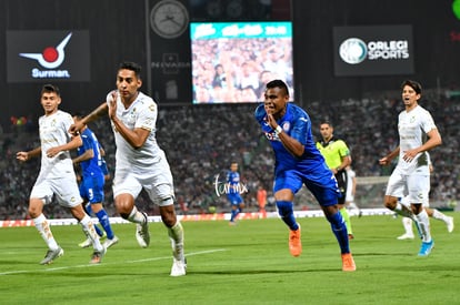 Jaiber Jiménez, Hugo Rodríguez | Santos vs Cruz Azul jornada 18 apertura 2019 Liga MX